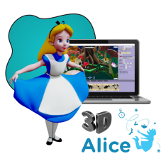 Alice 3d - КИБЕРшкола программирования для детей, компьютерные курсы для школьников, начинающих и подростков - KIBERone г. Самара